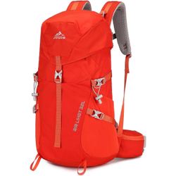 New 32L Hiking Backpack with Internal Frame and Rain Cover
