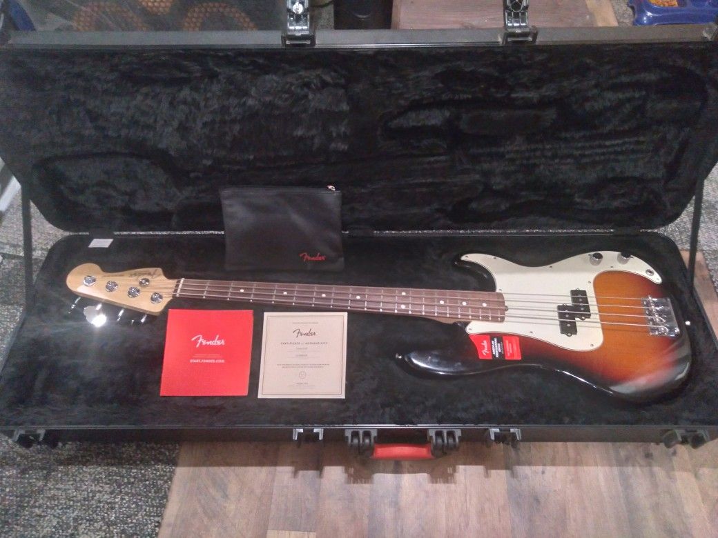 American Made Fender Precision Bass