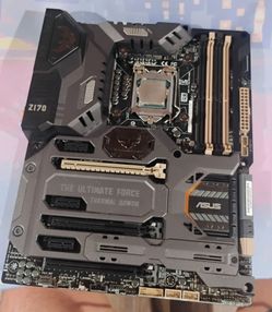 Motherboard with CPU combo