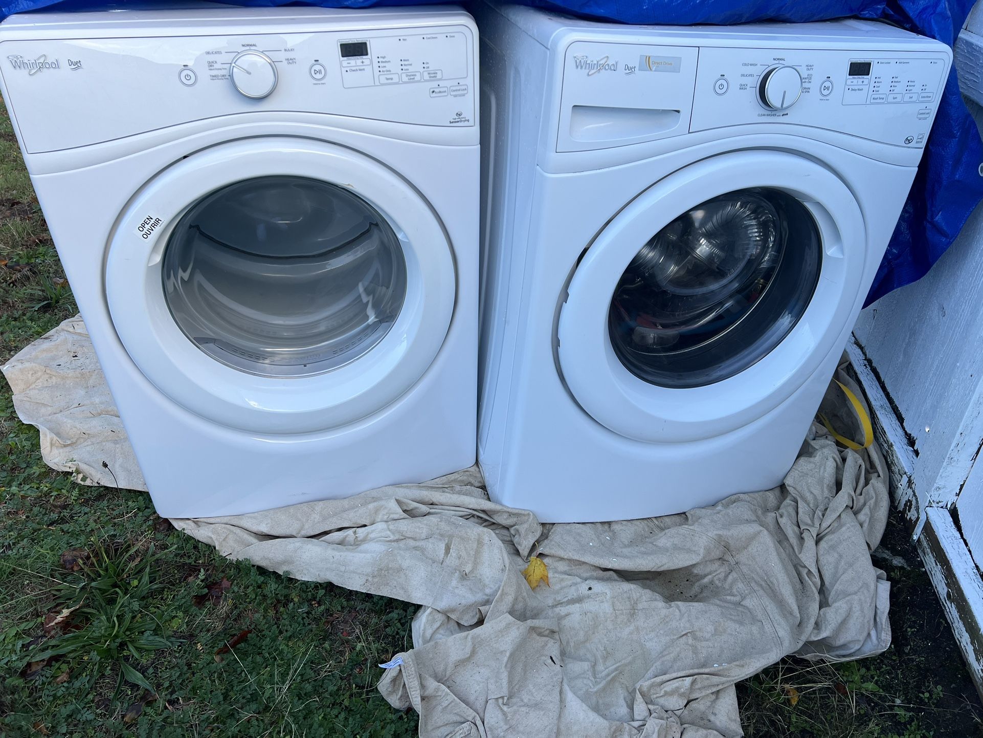 Used Large Whirlpool Duo Stackable
