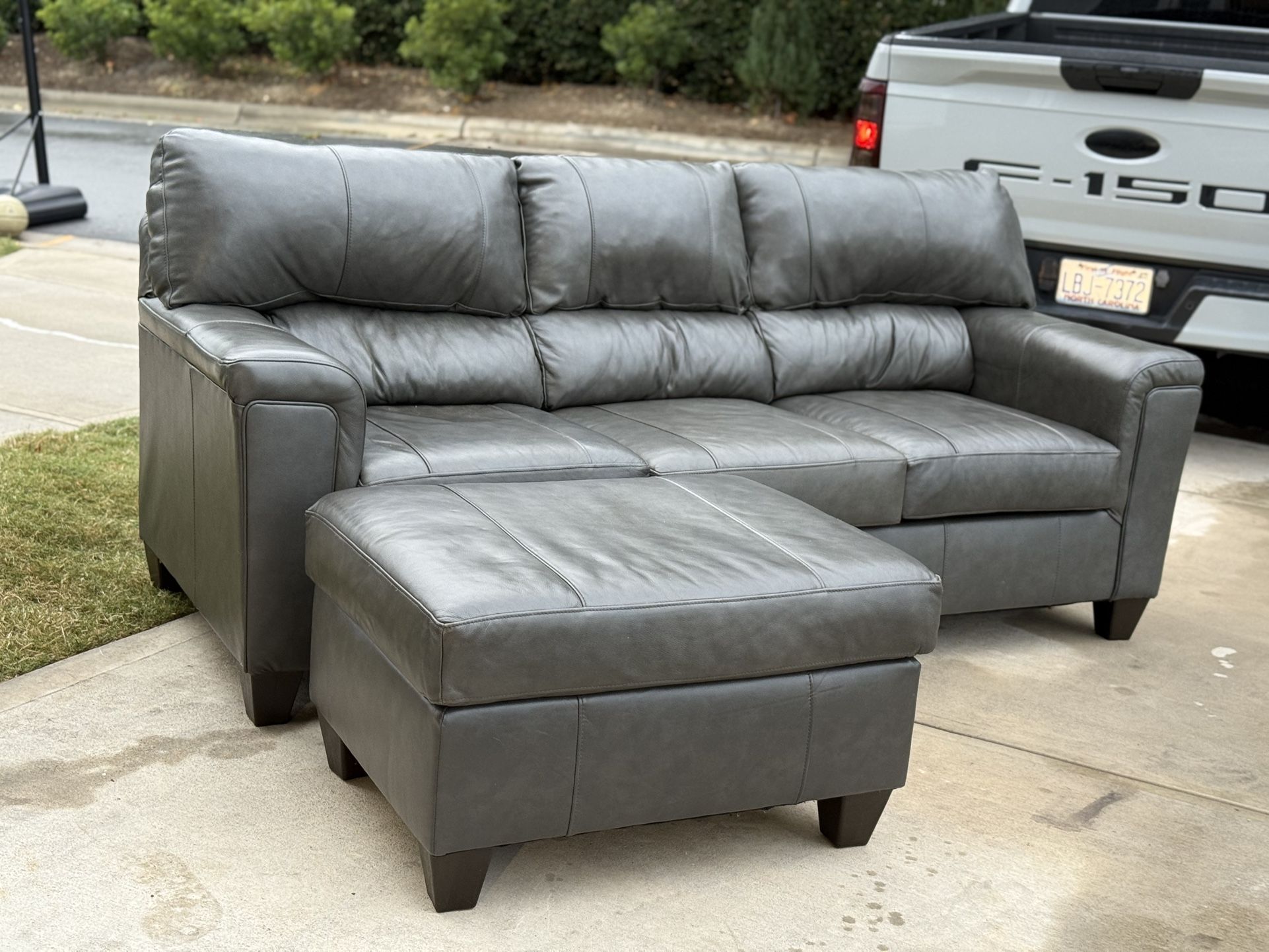 Leather Couch