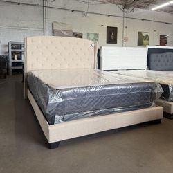 Queen Bed And Mattress 