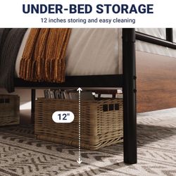 Queen Bed Frame - Metal