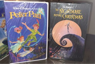 Disney VHS collectors blankets with case