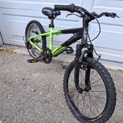 MT Bike 20in rims 5 sp. Aluminum frame needs work