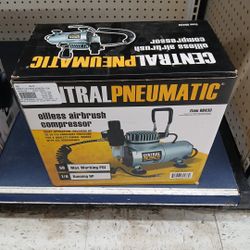 Central Pneumatic Airbursh Compressor