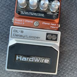 Digitech HardWire DL-8 Delay / Looper Guitar Pedal