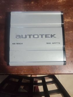 Autotek Amplifier