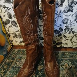 Light Brown Cowboy Boots
