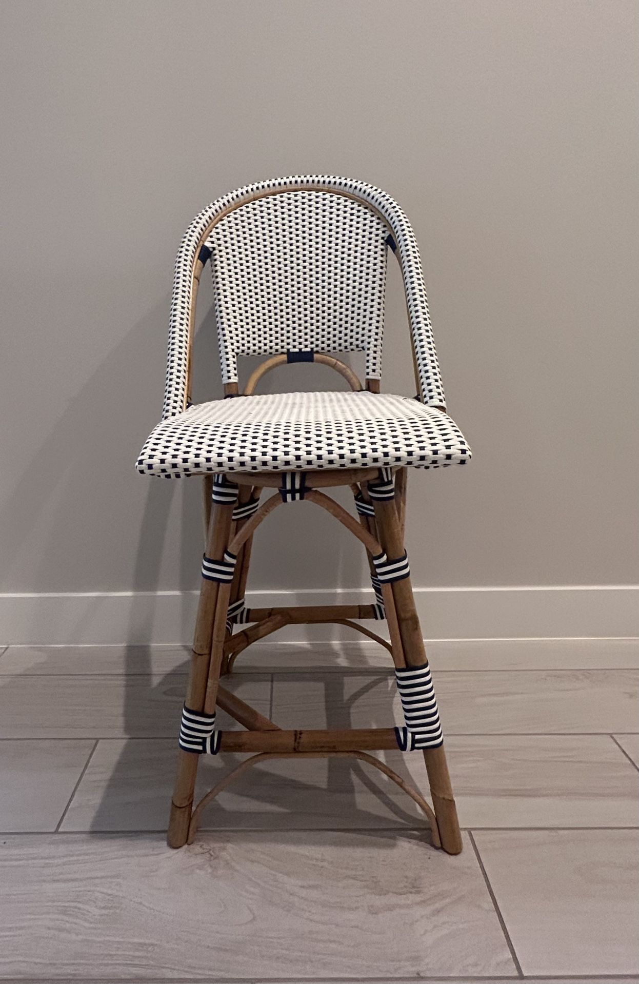 4 Rattan Swivel Barstools Serena And Lilly