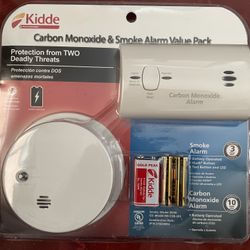 Carbon Monoxide & Smoke Alarm Value Pack 