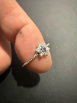 925 Sterling Silver Ring For Wedding Size 8