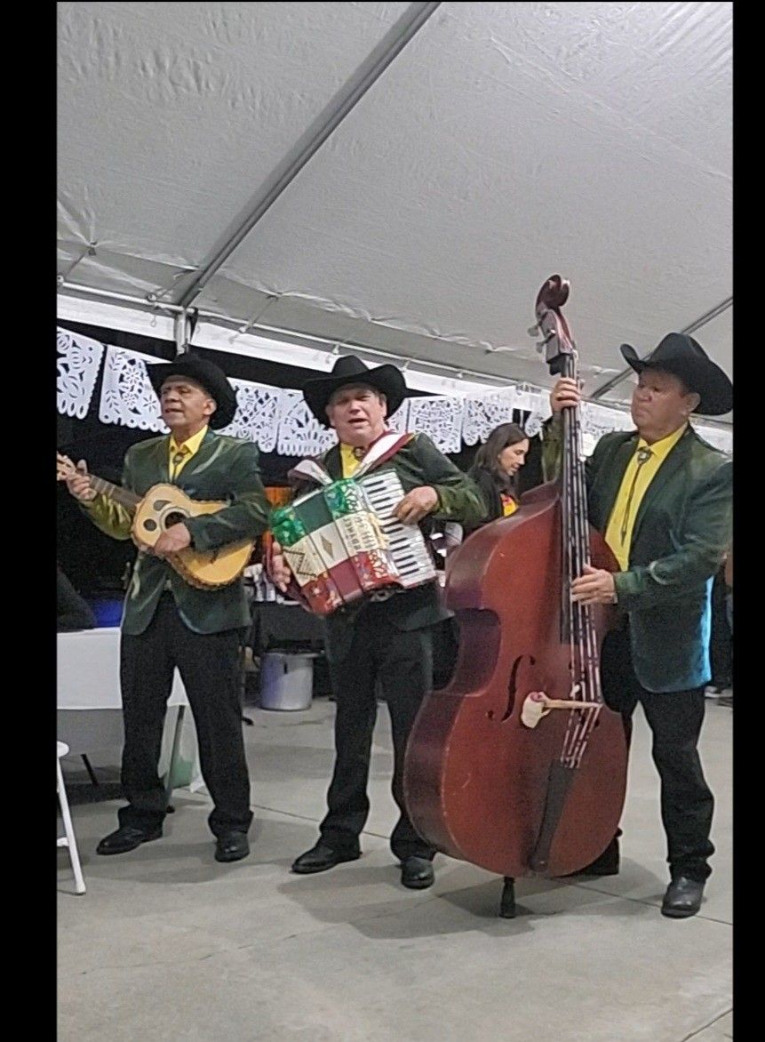 Acordeon Tololoche Y Guitarra Hacen Grupo Norteño
