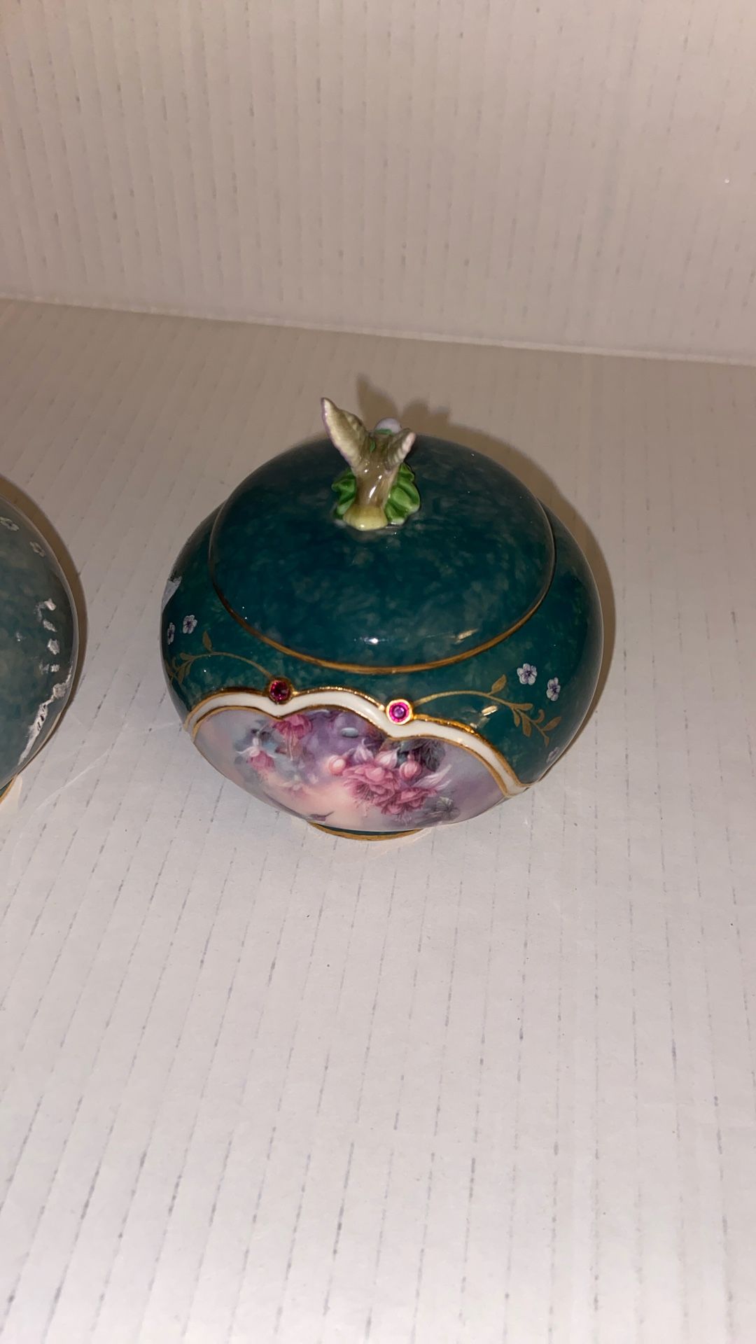 The Ruby throated Hummingbird Lena Lui's Jeweled Music Box