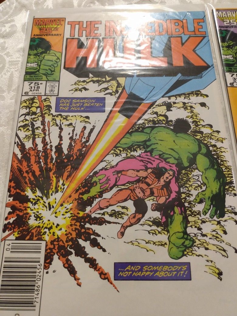 Increible Hulk Comic Book