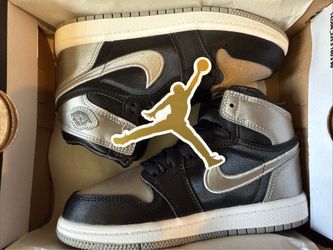 Jordan 1 Retro High Size 12C Shoes Satin Shadow FD5304-010