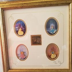 Disney Princess Framed Pin Set