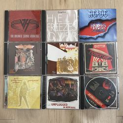 Rock Classics Eagles Aerosmith AC/DC CDs 