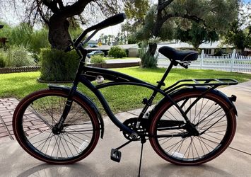 Huffy Nel Lusso Men's Cruiser Bike, 26" Wheels