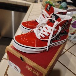 Boys Vans Size 2 Worn Twice