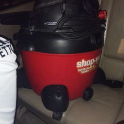 16 gal & 6hp shop vac w/water pump