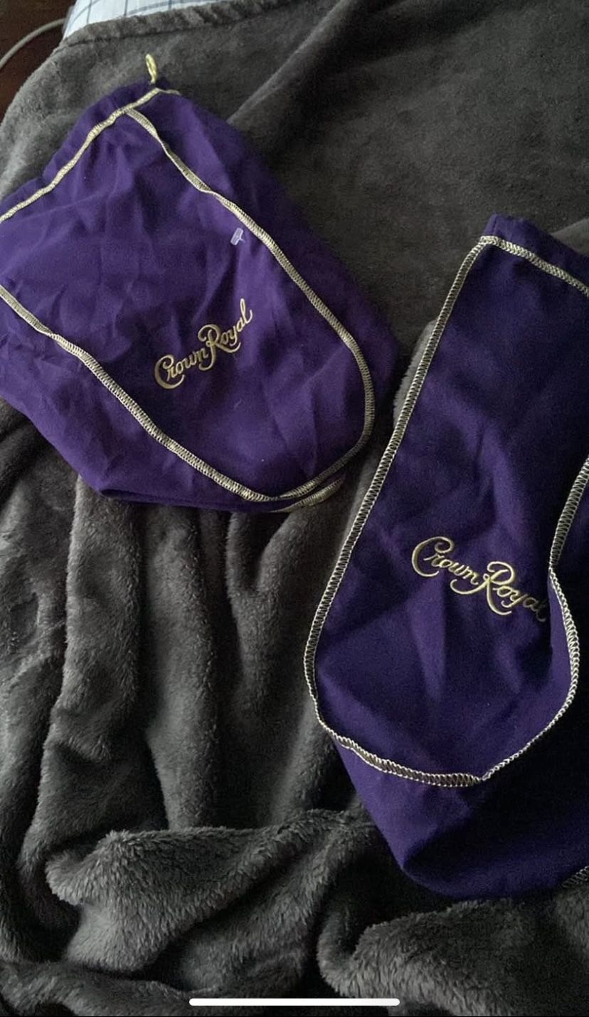 Crown Royal Bags (2)