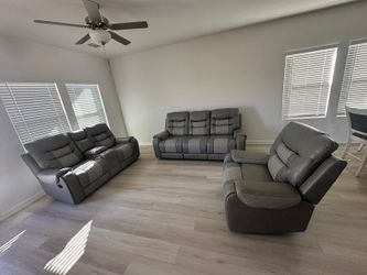 Brand new - 3 - Pieces Recliner Set - COD / Financing $0 Down!