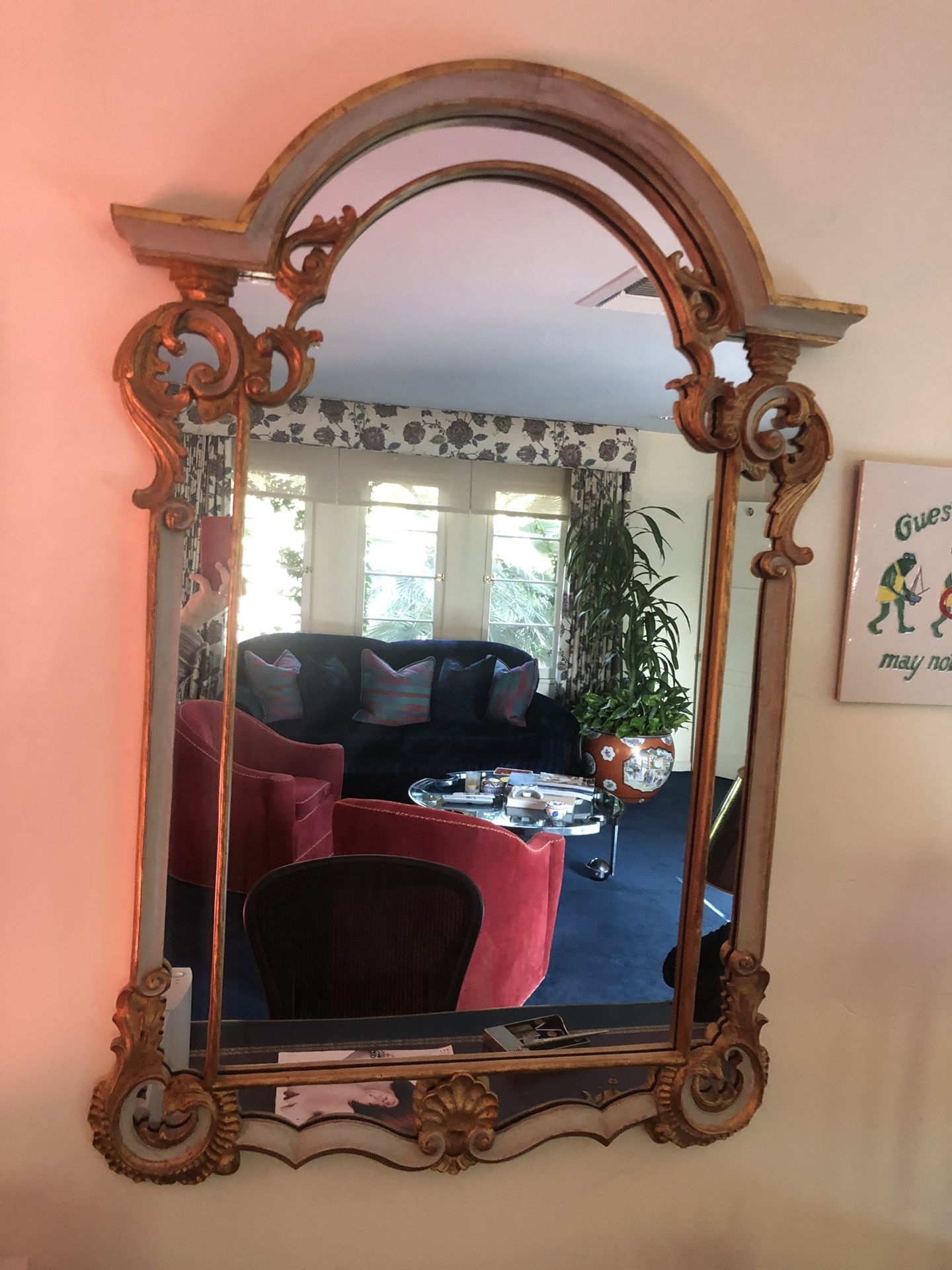 Antique mirror