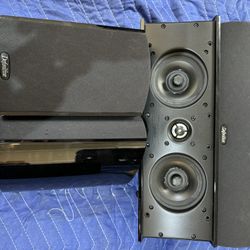 ONKYO AV TX-NR-555+ Definitive 1000 Pro Center+ 2 Pro 800 