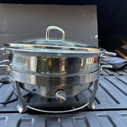 Stainless Steel Round electric chafing dish