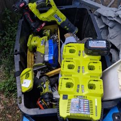 Charger and reciprocated saw and more