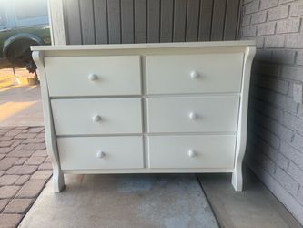 White dresser