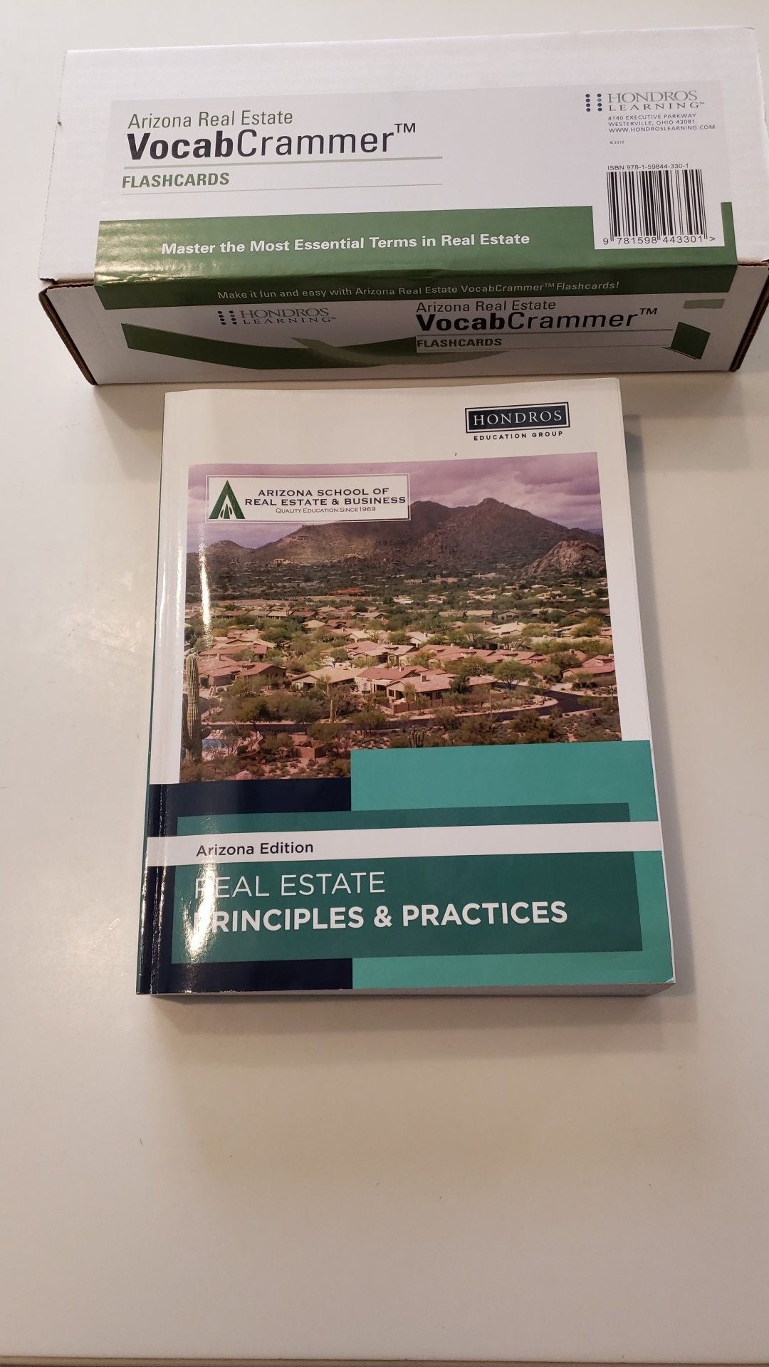 Real estate vocab crammer flashcards Hondros book arizona school of