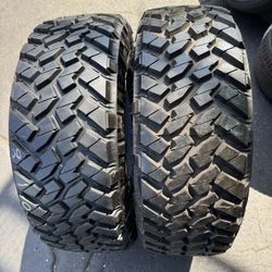 2 Tires 295-70-18 Nitto Good Condition $220 For Both Mounted And Balanced 