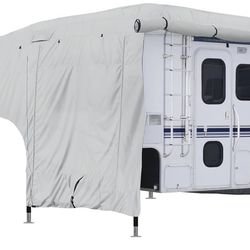 Classic Accessories Over Drive PermaPRO Deluxe Water-Repellent Camper Cover, Fits 10' - 12' Campers