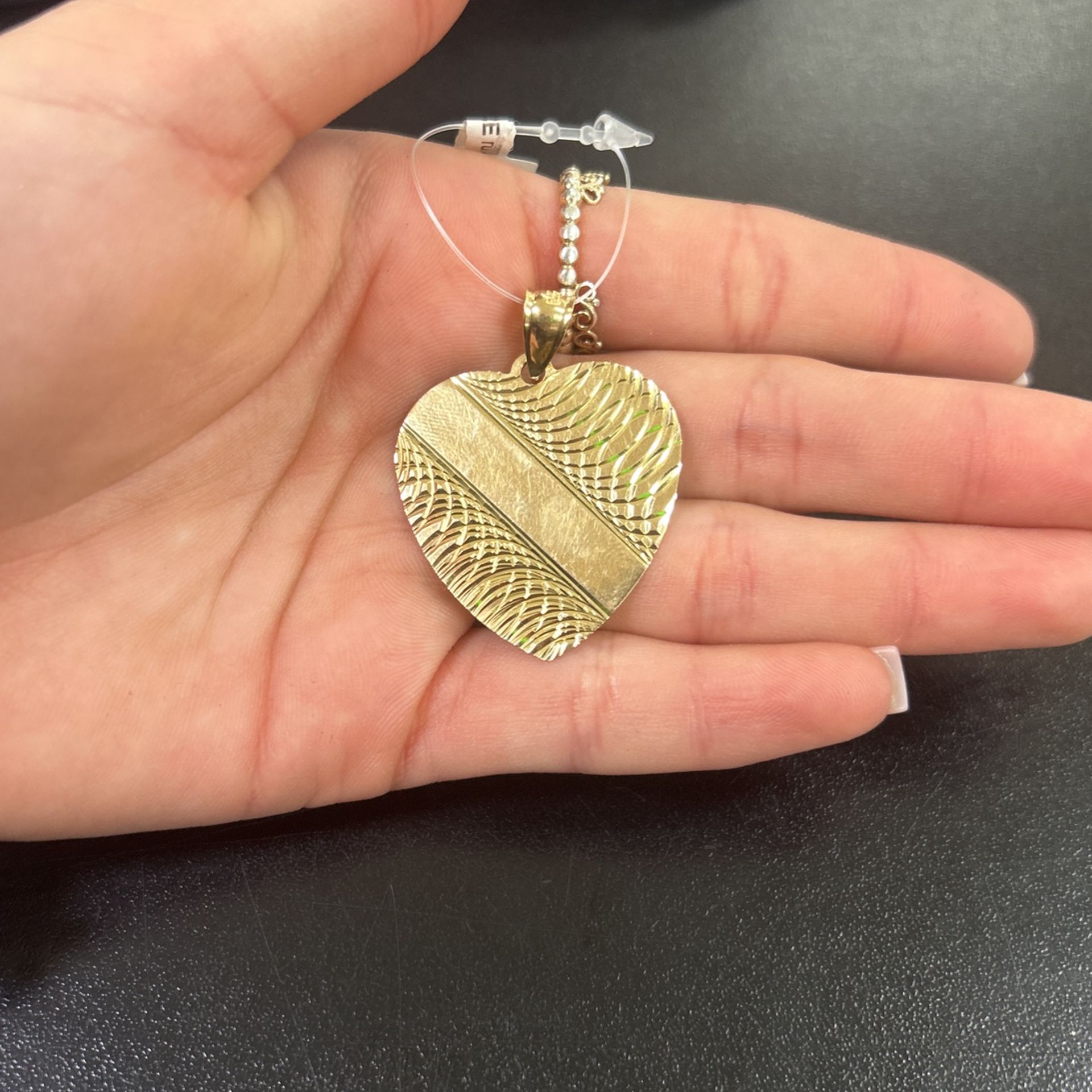 Heart Gold Pendant
