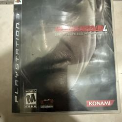 Metal Gear Solid 4 For PS3 