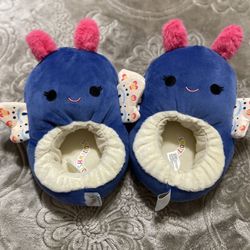 🪁 Squishmallows Slippers - Rare Pia the Blue Dragon - Size 2-3 
