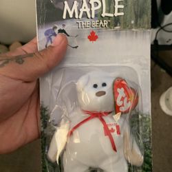 Maple The Bear Beanie Baby 