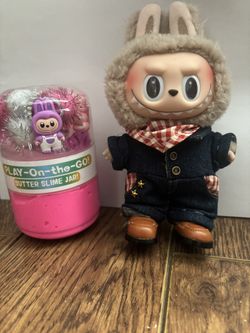 Labubu Butter Slime Jar