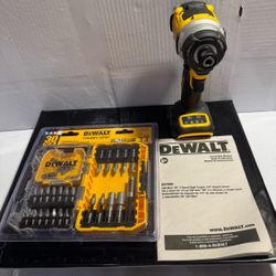 20V MAX XR 3-Speed High Torque Impact Driver and 30pcs screw driving bit set