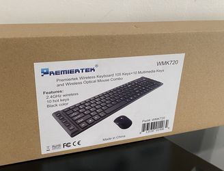 RemierTek WMK720 wireless mouse and keyboard
