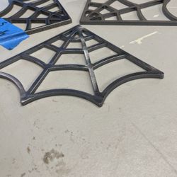 Steel Spider Webs 5.5” Each