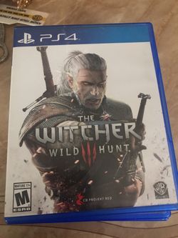 The Witcher wild hunt for PS4