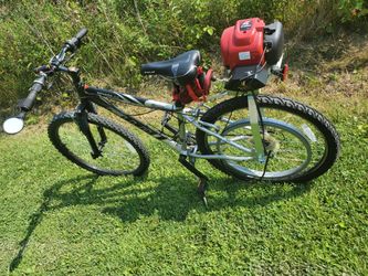 Fuji bike ,with Honda gas engine.26"