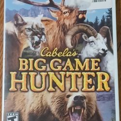 Wii Big Game Hunter Video Game Deer Wildlife Sport 