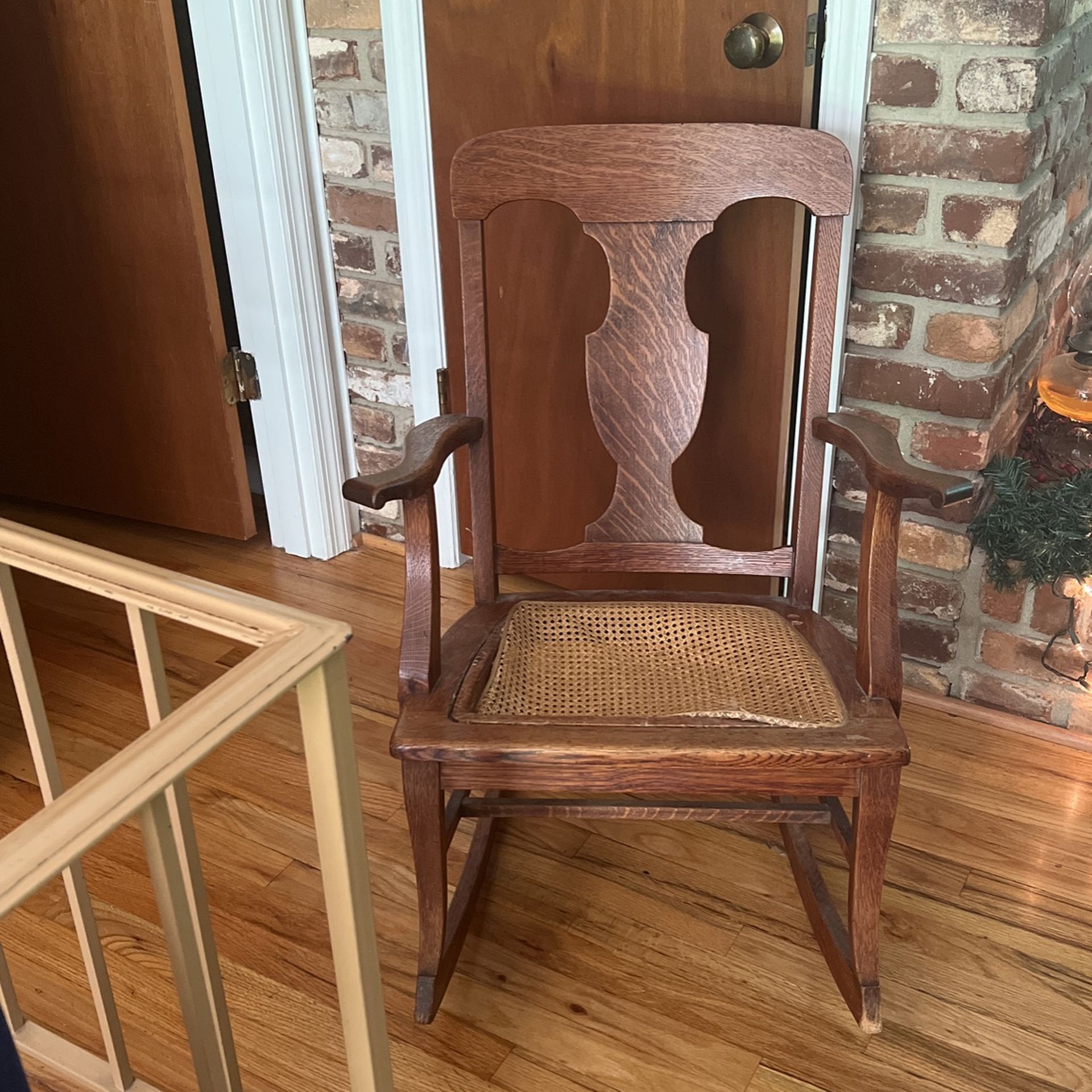 Antique Wooden Rocking Chair