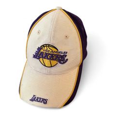 NBA Los Angeles Lakers Adjustable White, Yellow, & Purple