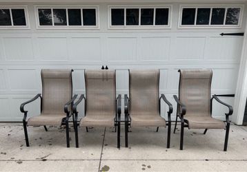 4 Patio Chairs $50 for ALL