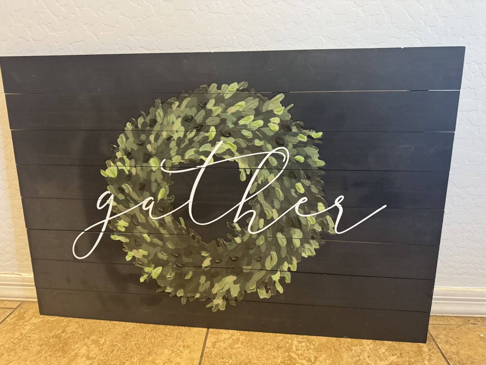 Modern Farmhouse Gather Wall Art